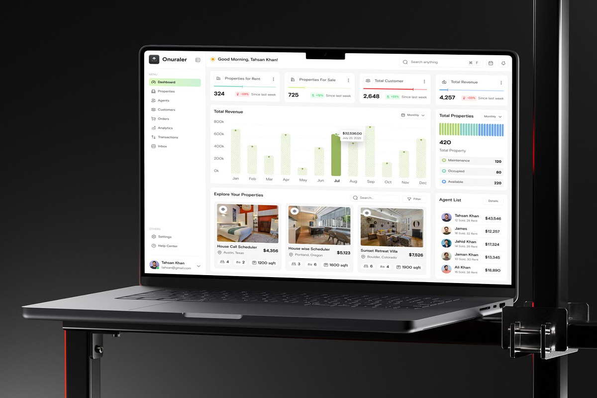 Real Estate Management Web App UI, an UI Kit Template by Lumina_ui_ux202 (Photo 7 of 7)