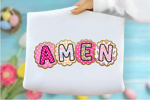 Amen Easter PNG, Christian Easter Sh, an Illustration by Designking
