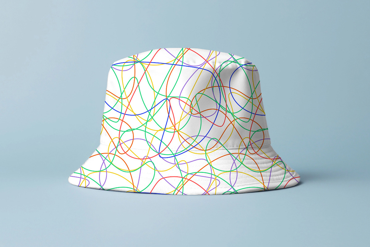 Colorful Line Print, a Background Graphic by MalyskaStudio (Photo 4 of 12)