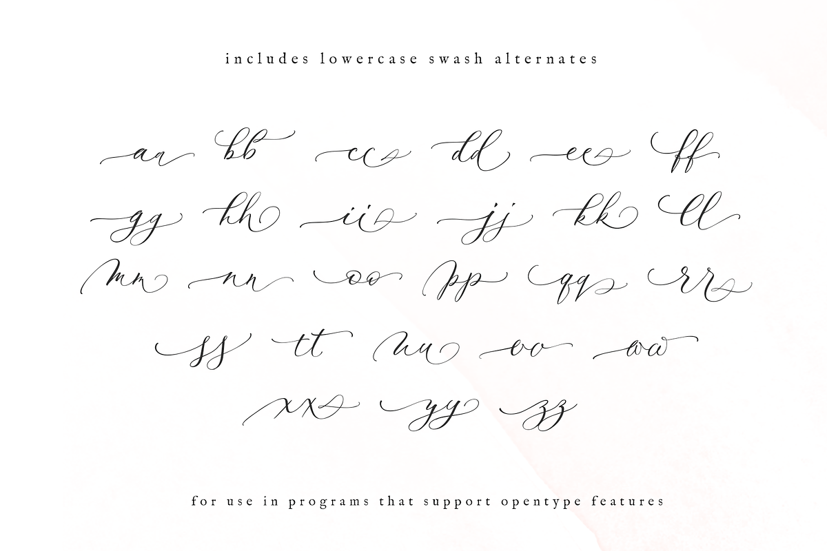 Alysar | Delicate Calligraphy Font, a Script Font by KA Designs (Photo 15 of 24)