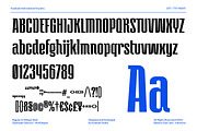 Regatino Geometric Display Font, a Sans Serif Font by Kulokale (Thumbnail 10 of 11)