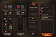 Burnblade UI, a Graphic by EvilSystem (Thumbnail 8 of 11)