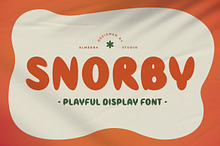 Snorby – Playful Display Font