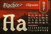 Blacher, a Blackletter Font by Burntilldead (Thumbnail 2 of 11)