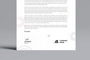 Minimal Corporate Letterhead Layout, a Stationery Template by MightyDesign (Thumbnail 5 of 8)