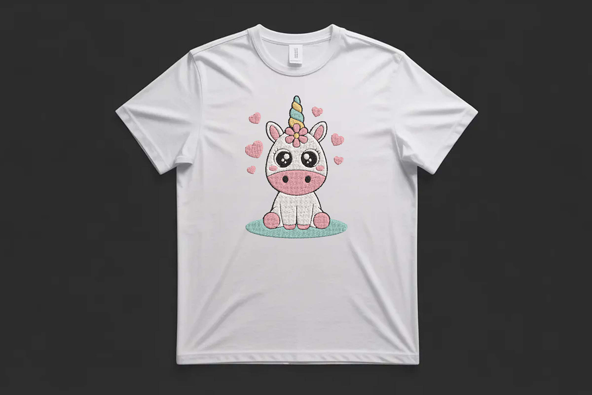 Kawaii Unicorn with Hearts Machine, an Illustration by Purpose Ekbal (Photo 2 of 3)