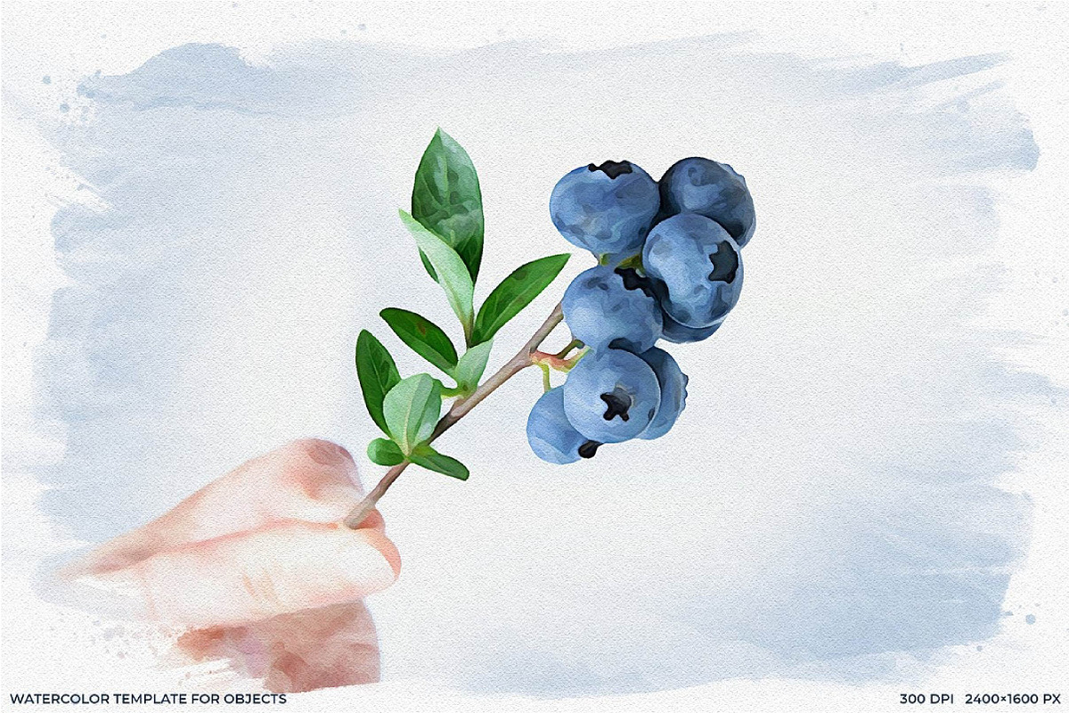 Watercolor photo template, a Templates & Theme by fashionaddict (Photo 8 of 10)