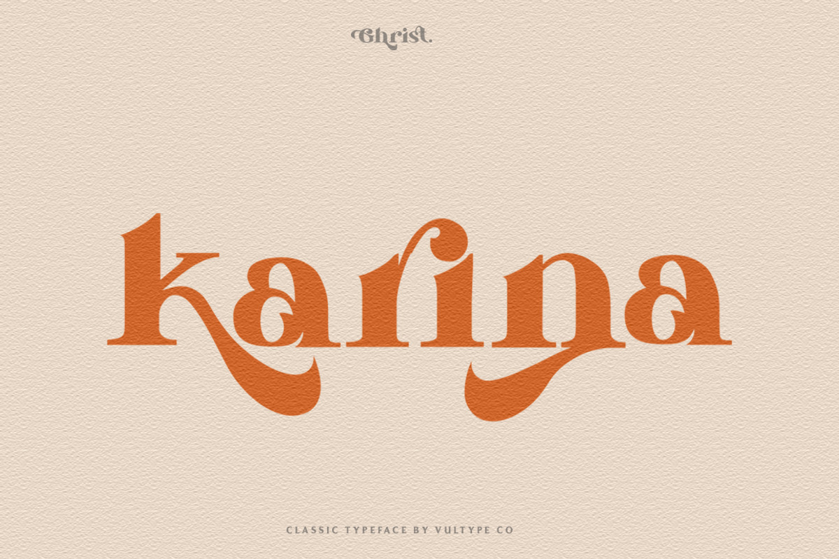 Ghrist - Intro Sale 40% Off, a Serif Font by Vultype Co. (Photo 9 of 11)