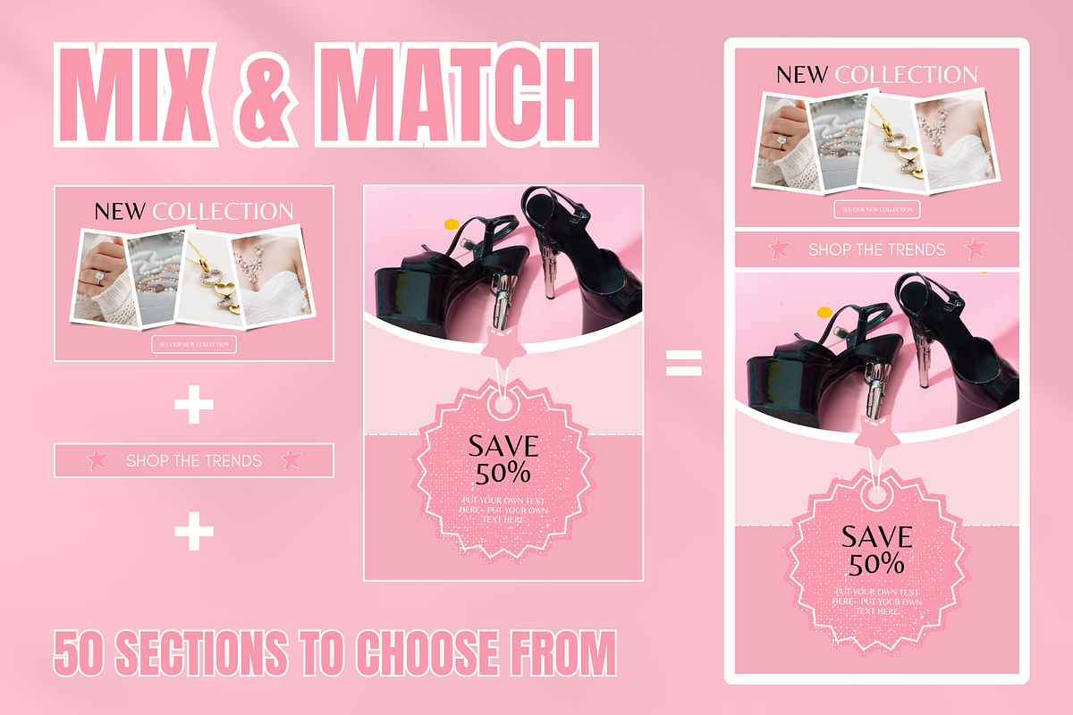 Pink Newsletter Templates, an Email Template by SunshineStudioBoutique (Photo 4 of 9)