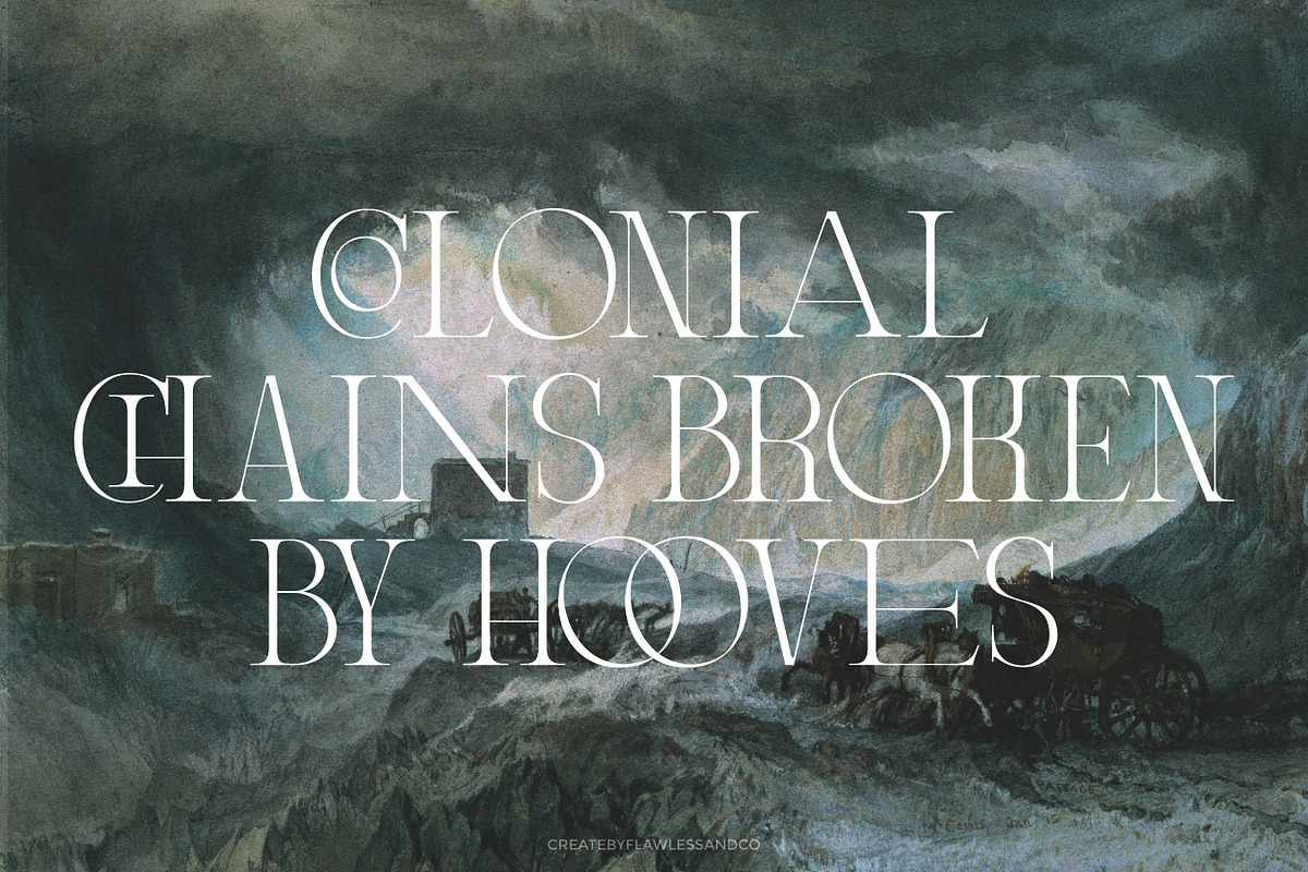 Elviante - Condensed Serif Font, a Serif Font by Flawless And Co (Photo 2 of 10)