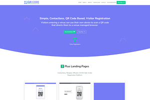 QR Code Visitor Management System