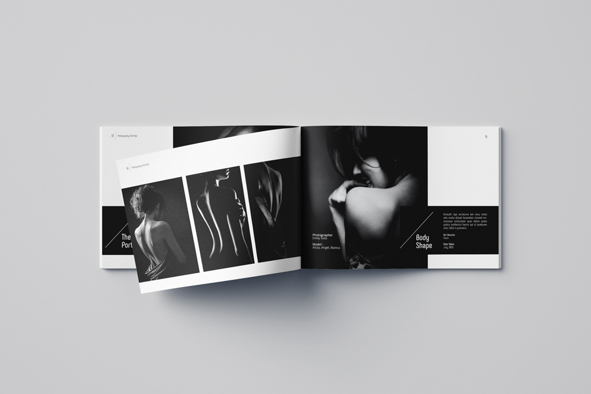 A5 - Photography Portfolio Template, a Brochure Template by adekfotografia (Photo 8 of 15)