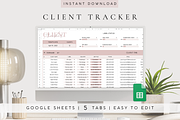 Client Tracker Spreadsheet, a Templates & Theme by BRANDcontent (Thumbnail 1 of 8)