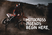 Thedoru - Sport Brush Display Font, a Handwritten Font by Samtiv Studio (Thumbnail 3 of 9)