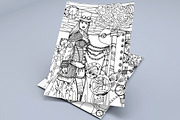 Steam-punk coloring book, an Illustration by ivanushka-art (Thumbnail 3 of 5)