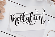 Hello Calligraphys | handwritten fon, a Script Font by Scratchones (Thumbnail 4 of 9)