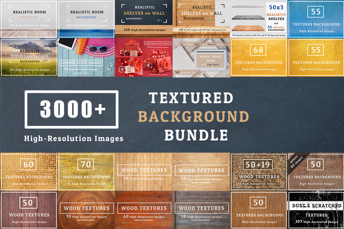 3000+  Texture Background Bundle, a Texture Graphic by FWStudio (Photo 1 of 18)