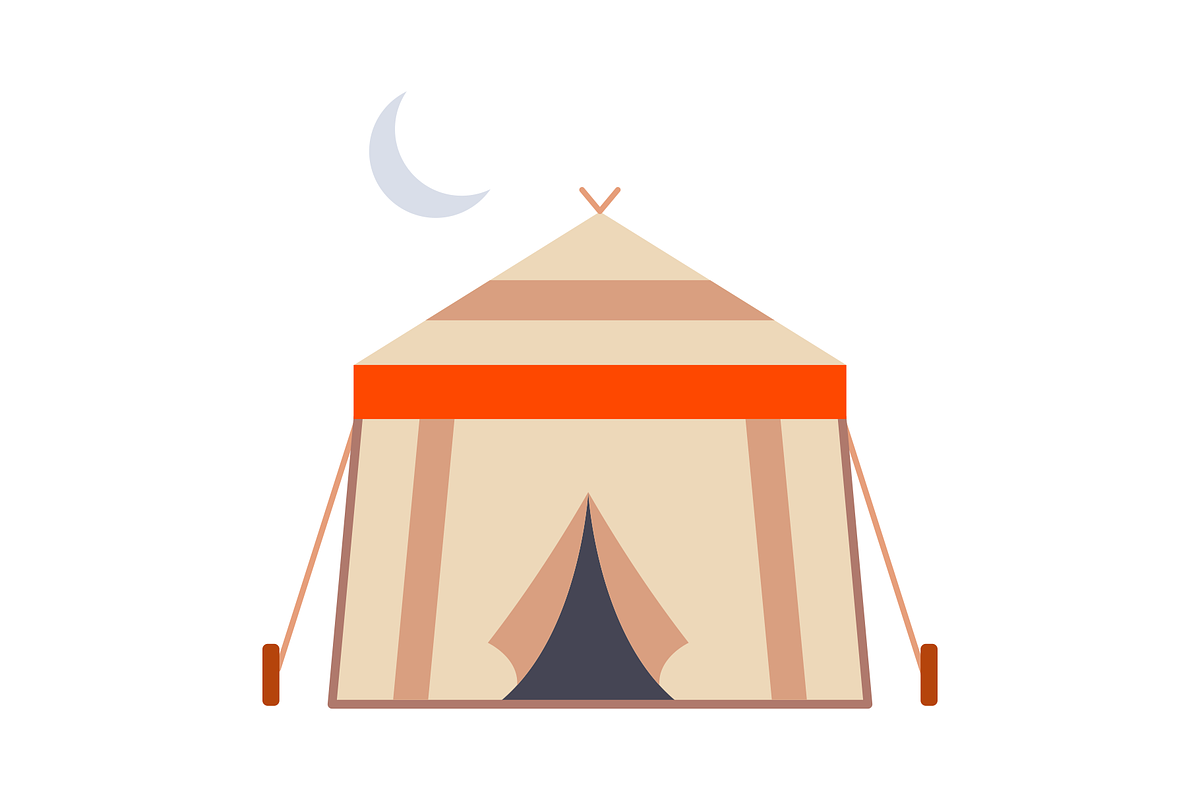 Tent Vector Icon, an Icon by Pexelpy (Photo 2 of 2)