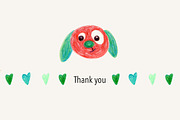 Funny dog faces patterns, an Animal Illustration by YarovaArt (Thumbnail 10 of 10)