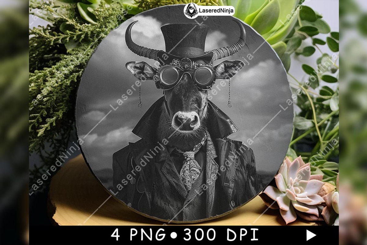 Male Blue Wild Beast Steampunk, a Background Graphic by LaseredNinja (Photo 5 of 7)