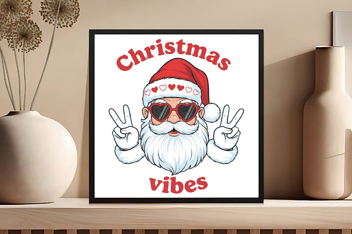 Christmas Vibes Png, an Illustration by Black Bird Studio (Photo 4 of 4)