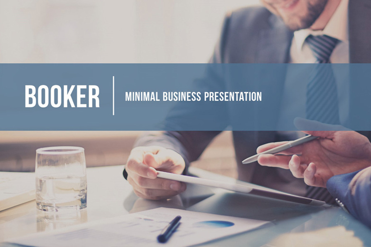 Booker - Business Presentation, a Presentation Template by Tugcu Design Co. (Photo 1 of 7)