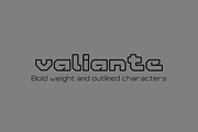 valiante font, a Sans Serif Font by gREyPUBLIC (Thumbnail 1 of 3)