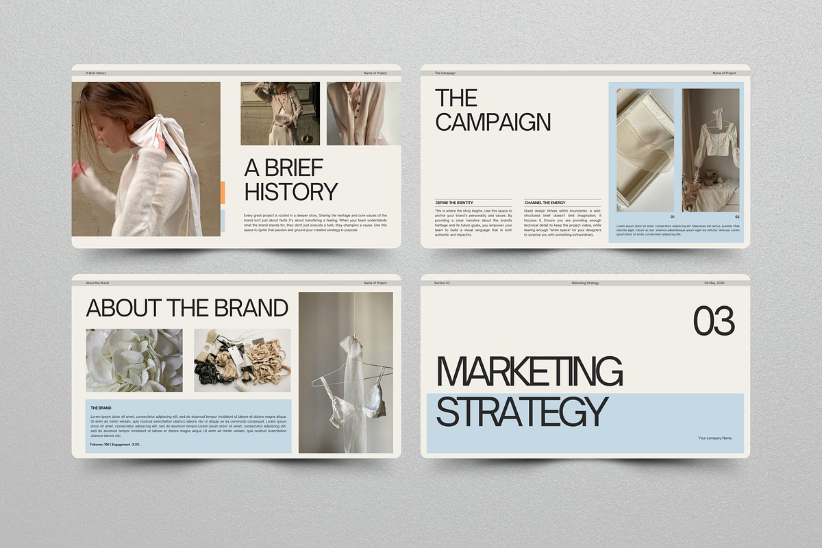 Marketing Research & Strategy Deck, a Presentation Template by Pani Temp. (Photo 10 of 13)
