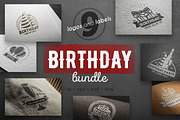 Birhday logo kit, a Branding & Logo Template by Alfazet Chronicles (Thumbnail 1 of 13)