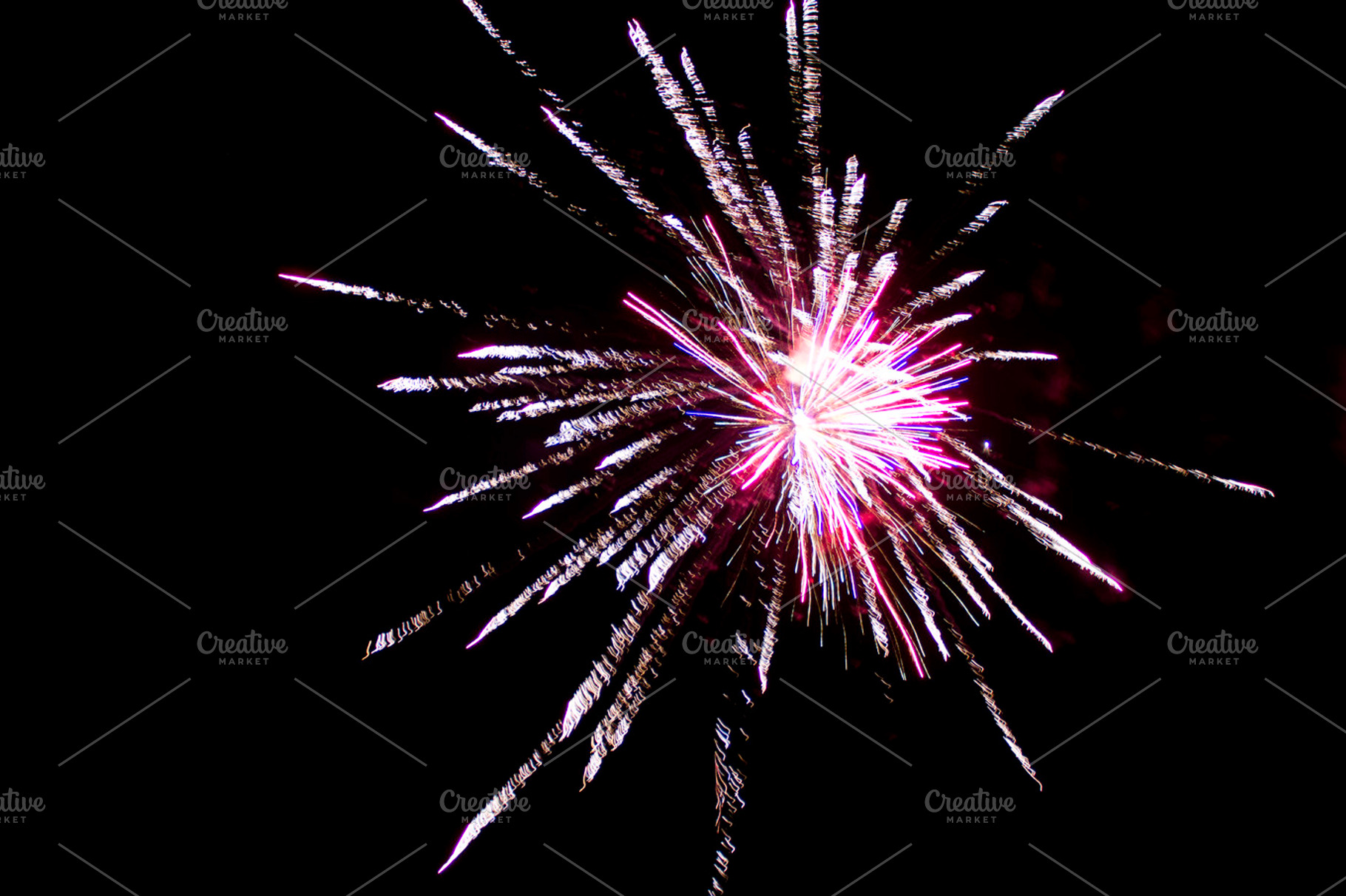 Firework Stock Photo