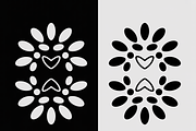 Black and white flower isolated icon, an Illustration by Amazin_art (Thumbnail 11 of 13)