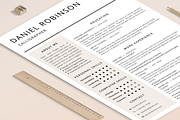 Resume/CV - Robinson, a Resume Template by 3Angle (Thumbnail 3 of 3)