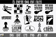 Chess SVG Bundle, an Illustration by OldMarket Designs (Thumbnail 1 of 11)