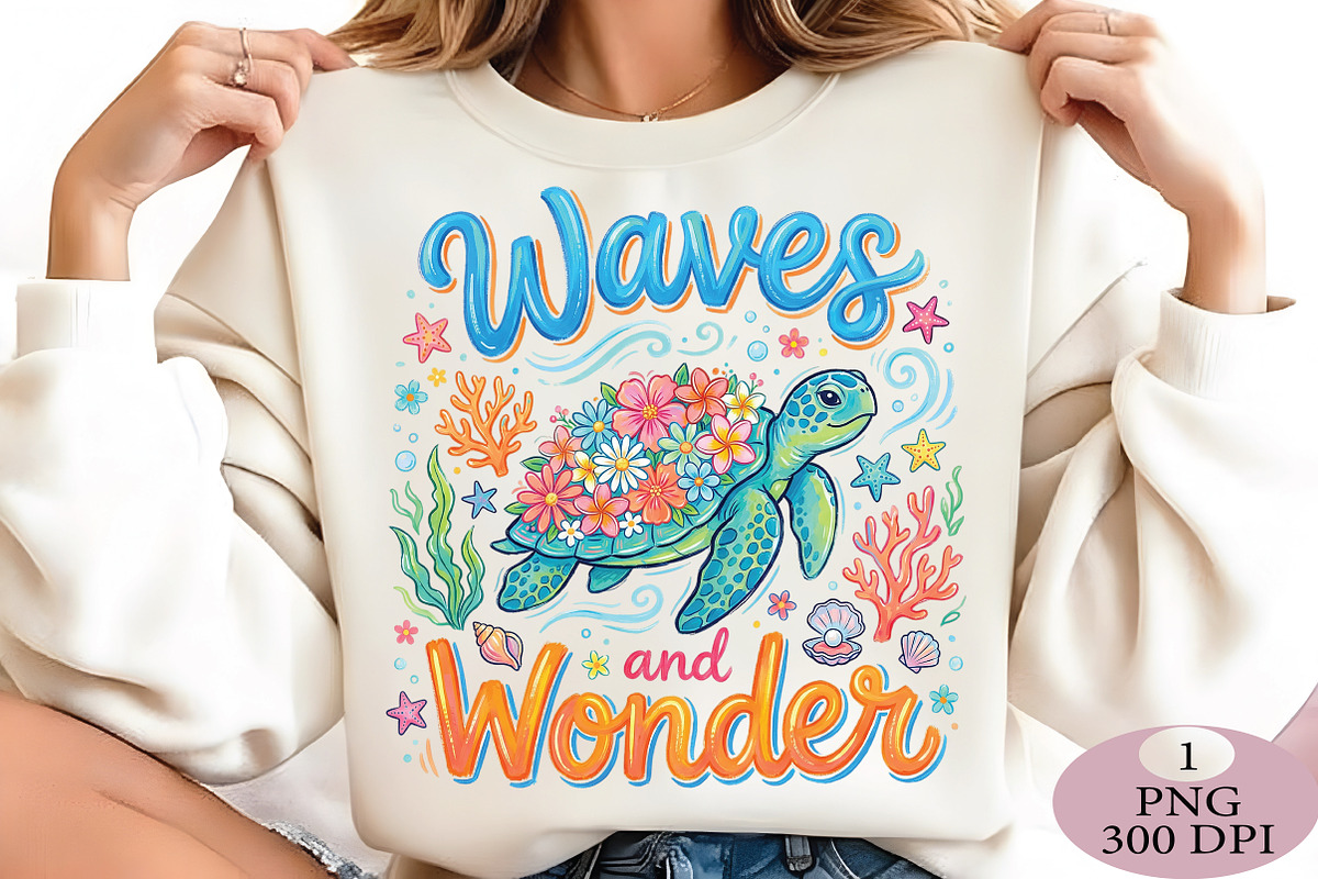 Waves And Wonder Png, an Illustration by Daily.Designs (Photo 5 of 5)