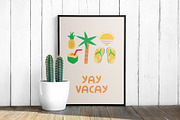 Summer Vibe | Clipart + patterns, an Illustration by katieromanoff_art (Thumbnail 13 of 19)