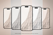 iPhone Pro Max Mockup - 9 Scenes, an iPhone Mockup by Limitless Design (Thumbnail 9 of 11)