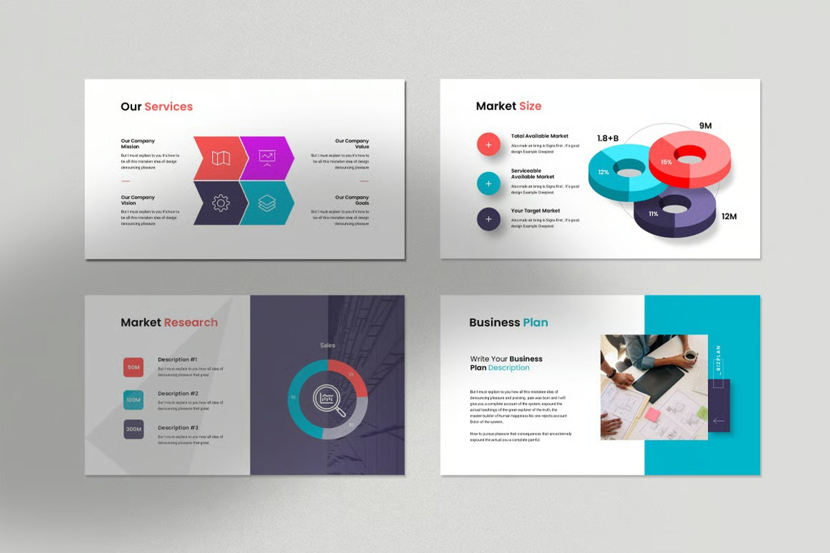 Business Plan Presentation Template preview 5