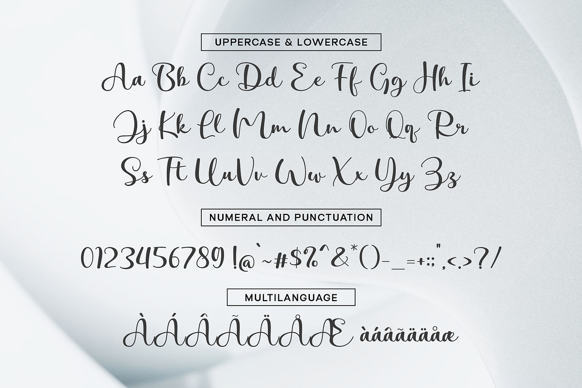 Clamaty script, a Script Font by Gatype (Photo 6 of 8)