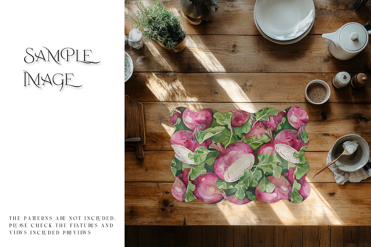 Scalloped Laser Cut Placemat Mockups, a Mockup by mock-ups (Photo 7 of 22)