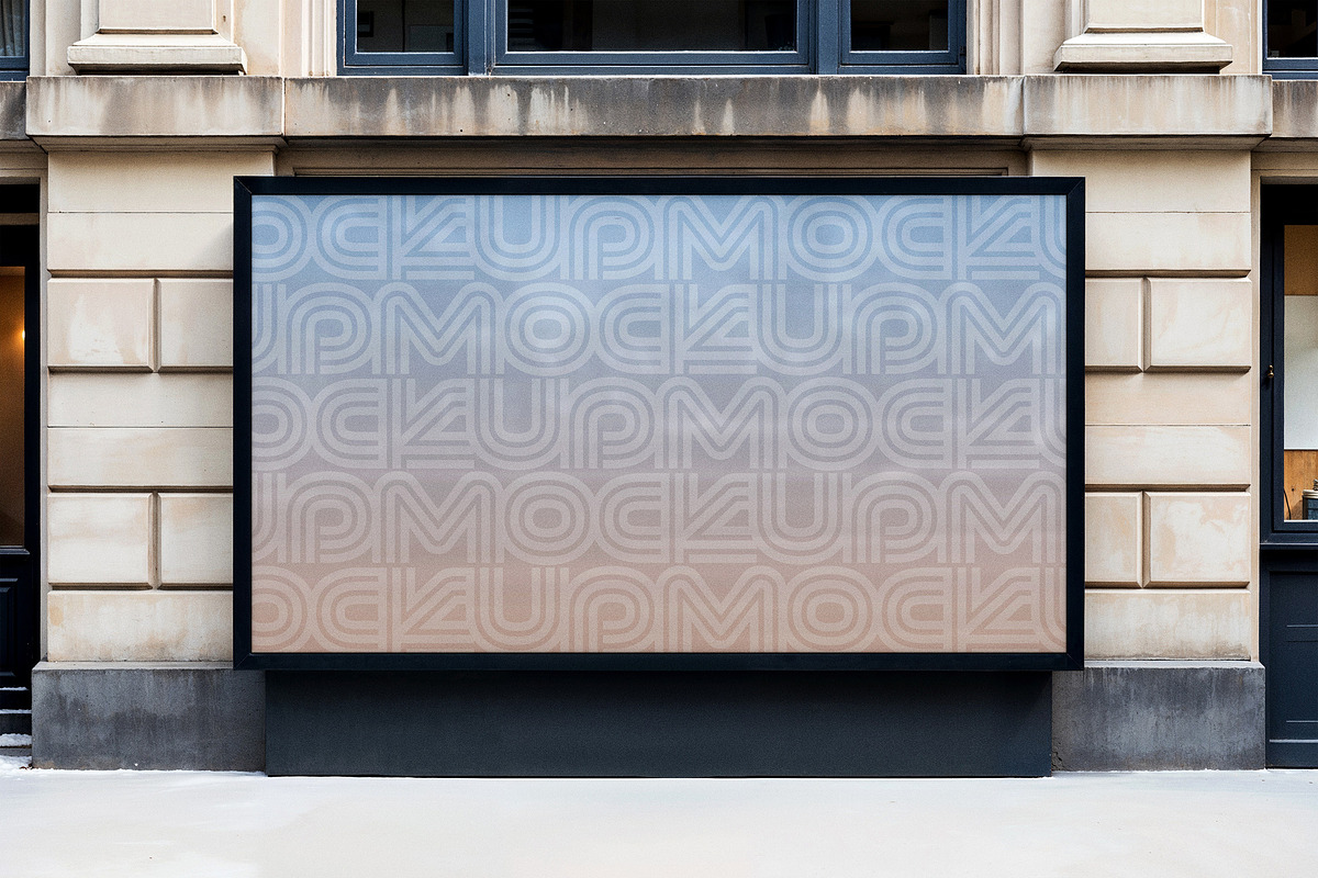 Advertising Banner Mockup, an Advertising Mockup by Design Squad (Photo 2 of 4)