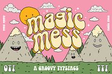Magic Mess Font - Groovy Font