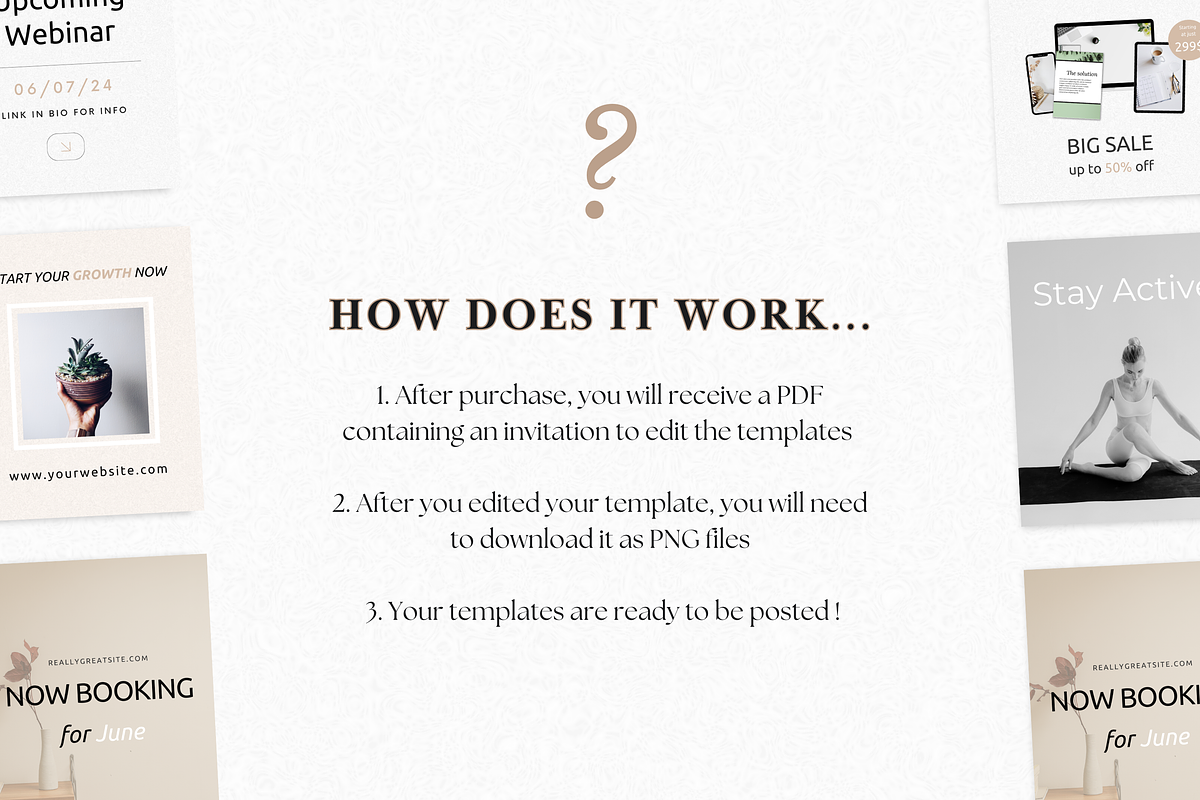 80 Instagram Portrait Templates, a Social Media Template by PittaFinePrint (Photo 6 of 7)