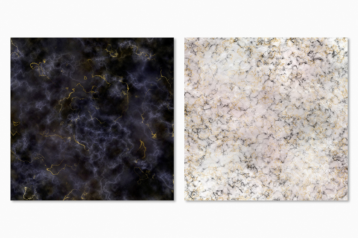 10 Gold Veined Marble Textures, a Texture Graphic by CatJello Graphics (Photo 14 of 15)