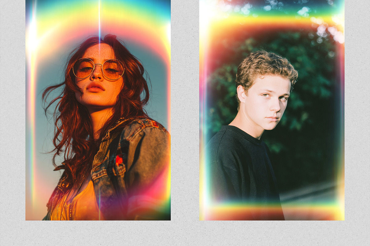 Rainbow Prism Light Overlays, a Texture Graphic by PhotoSpirit (Photo 6 of 8)
