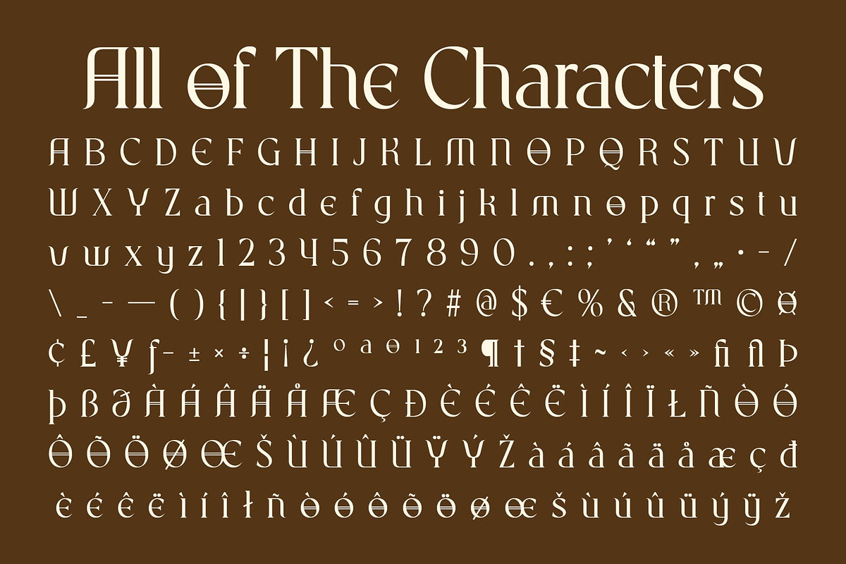 CS Montera – Greek Font, a Serif Font by Craft Supply Co. (Photo 8 of 8)