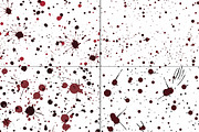 20 Seamless Red Splatter Patterns, a Pattern Graphic by Nordic Design (Thumbnail 5 of 9)