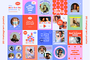Matriarchy Canva Retro Podcast Insta, a Social Media Template by Luna Studio (Thumbnail 4 of 7)