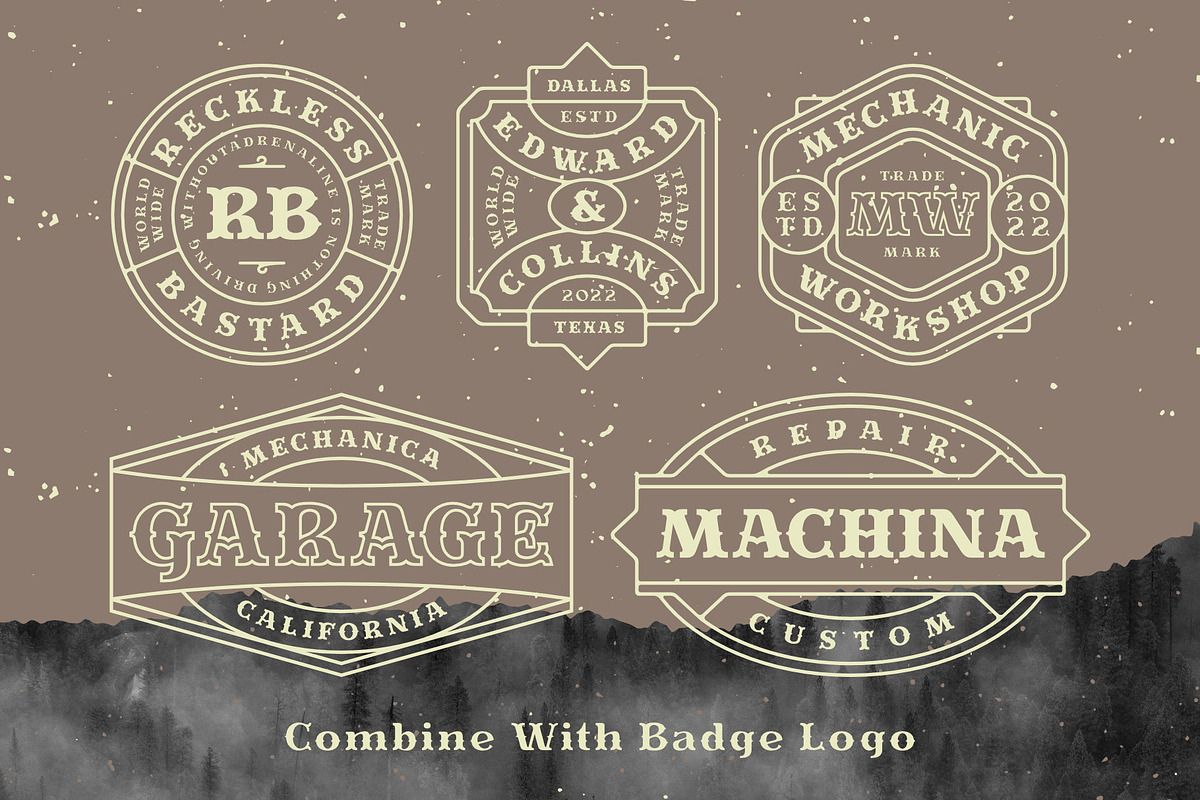 Evereast Western Slab-Serif, a Slab Serif Font by Nocturnal Workspace (Photo 6 of 9)