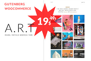 Artis - Minial Shop &Portfolio Theme
