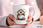 Whimsical Easter Animals Clipart, an Illustration by Craft Nest (Thumbnail 7 of 11)